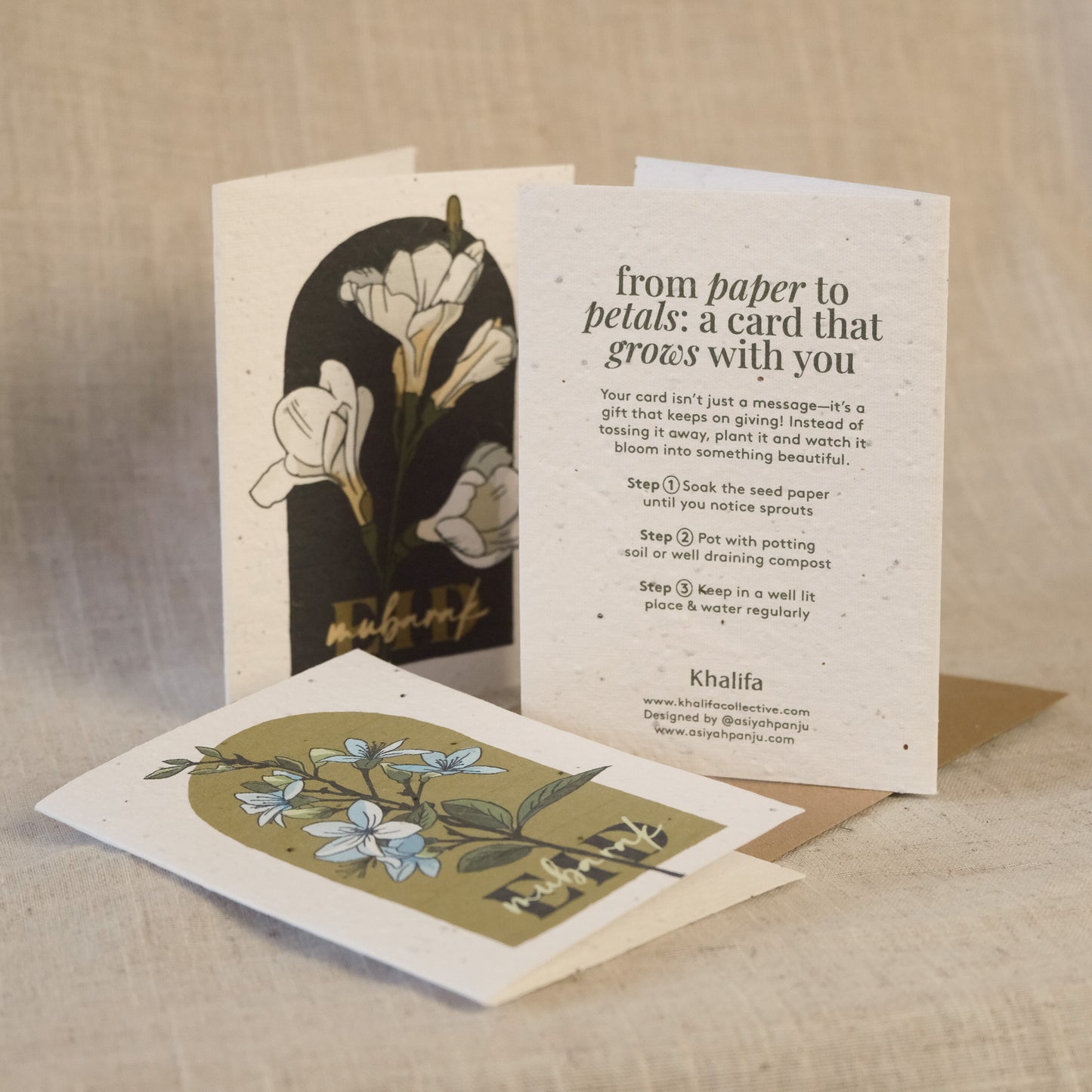 Plantable Wildflower Eid Cards
