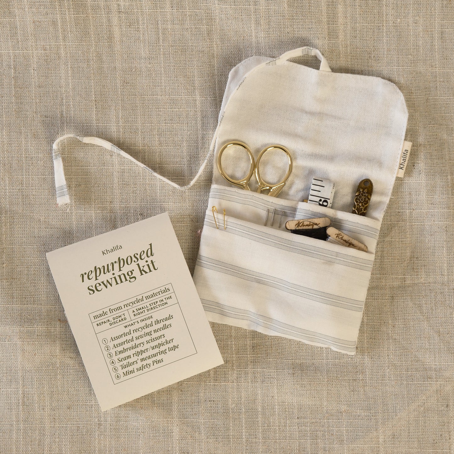 Handmade Sewing kit | Repurposed