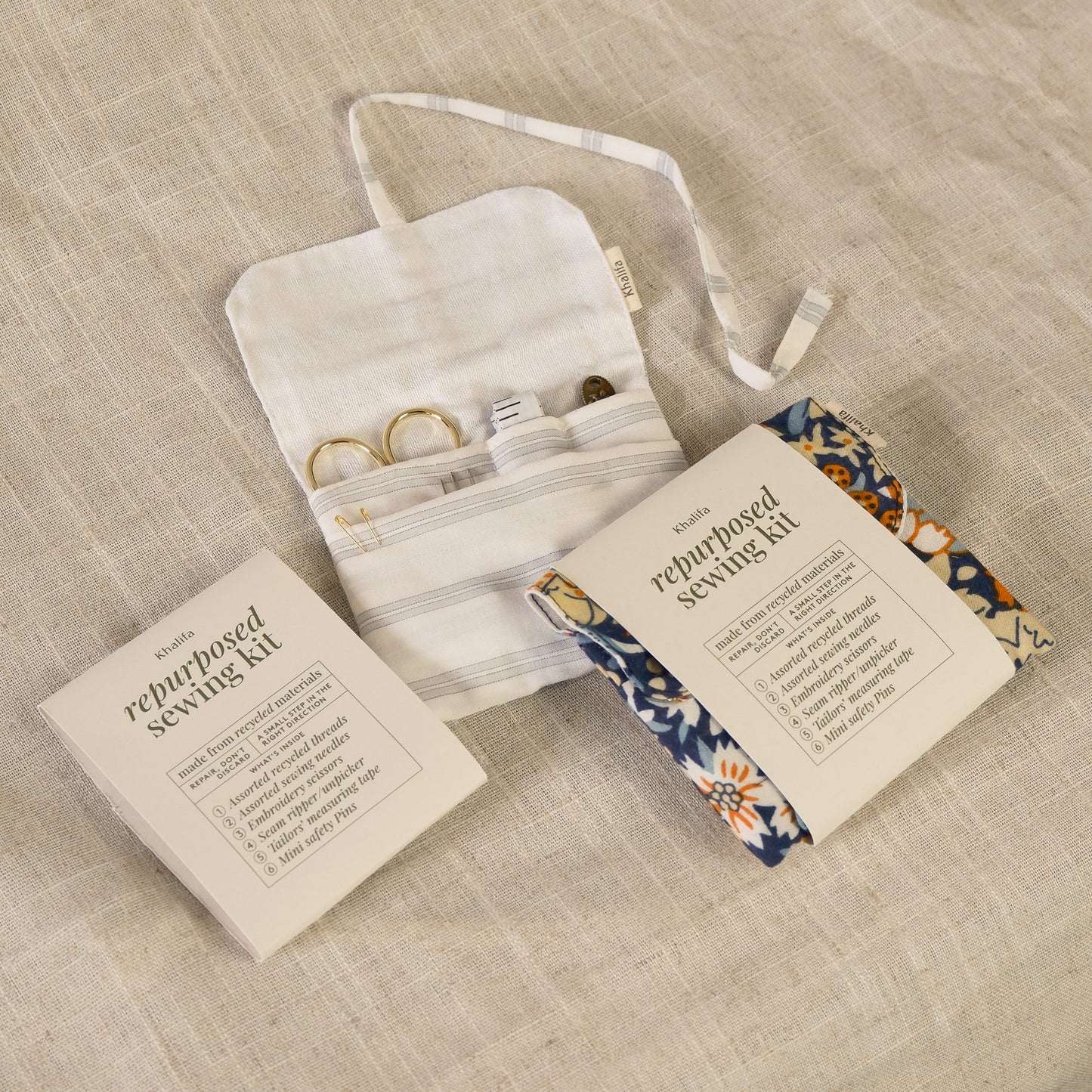 Handmade Sewing kit | Repurposed