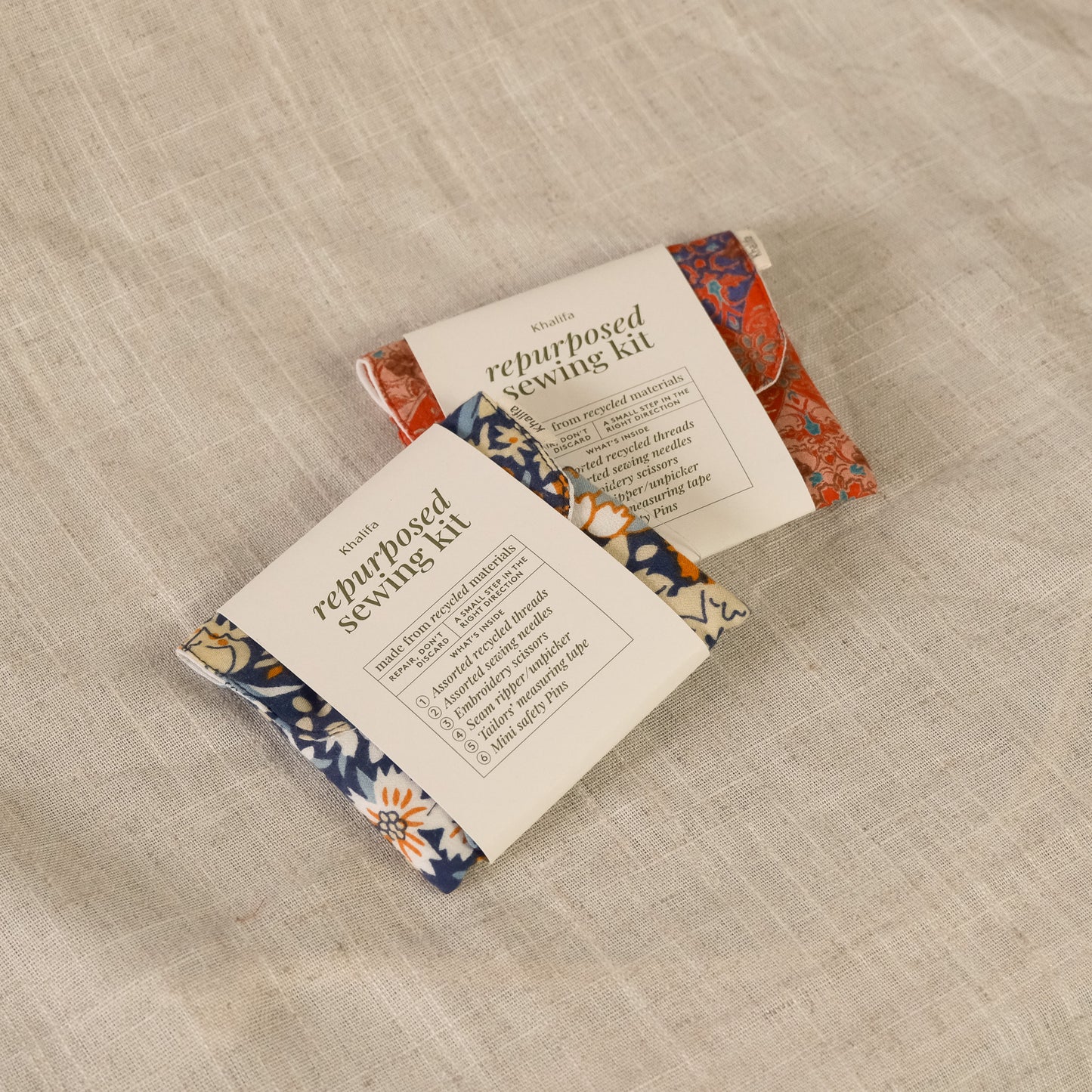 Handmade Sewing kit | Repurposed