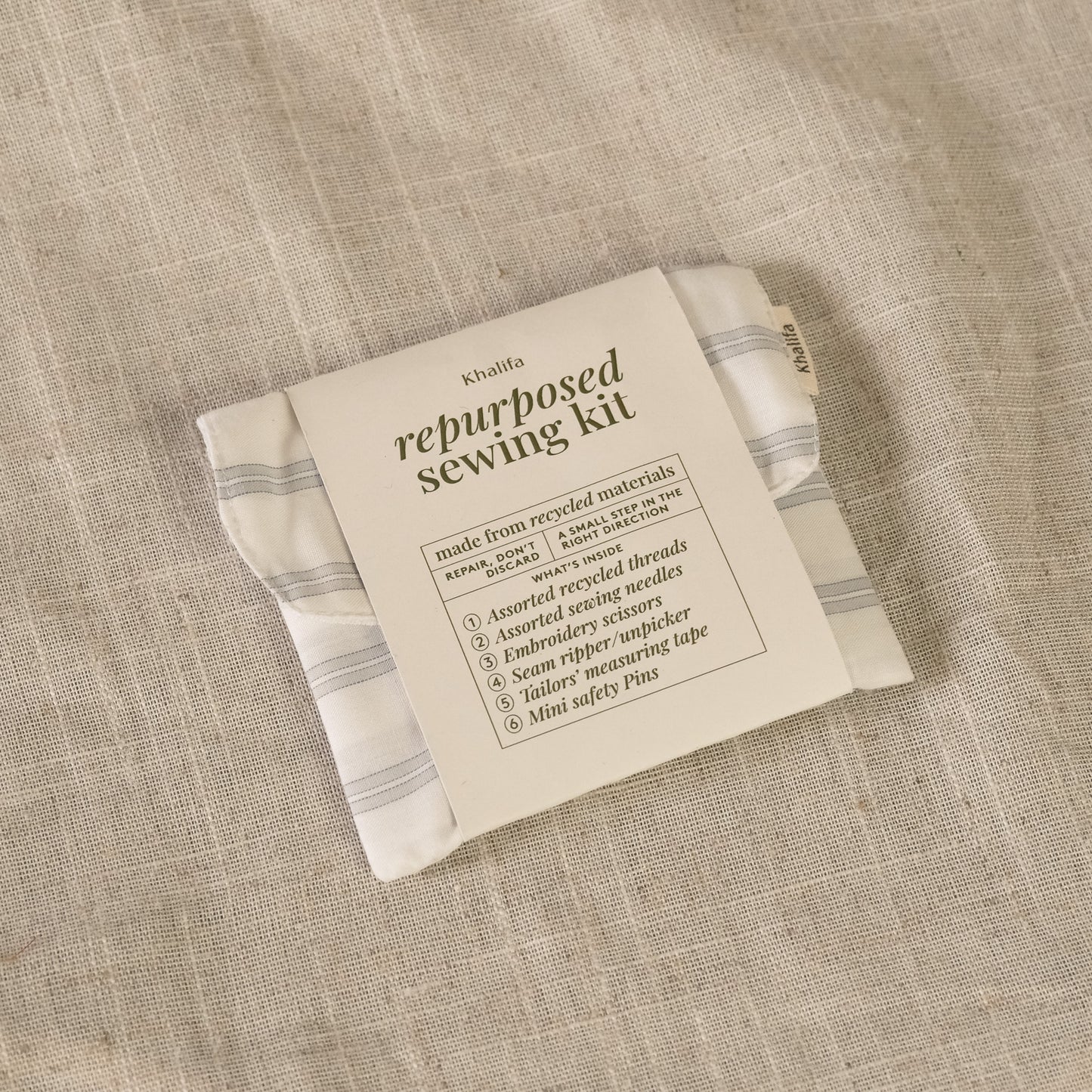 Handmade Sewing kit | Repurposed