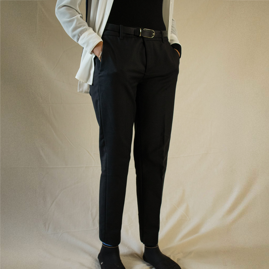 Black formal trousers